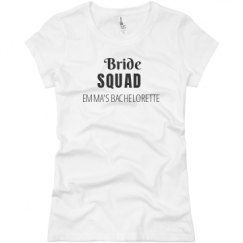 Ladies Slim Fit Basic Promo Jersey Tee