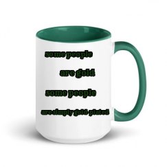 15oz Ceramic Mug with Color Inside