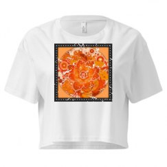 Ladies Festival Cali Crop Top Tee