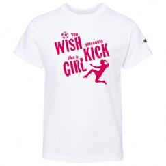 Youth Champion Short Sleeve Tagless Tee