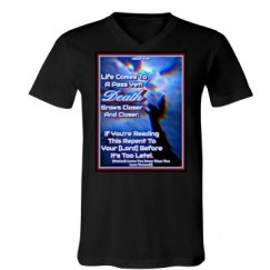 Unisex V-Neck Jersey Tee