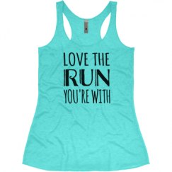 Ladies Slim Fit Super Soft Racerback Triblend Tank