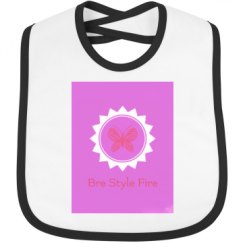 Infant Contrast Trim Bib