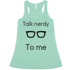 Ladies Flowy Racerback Tank