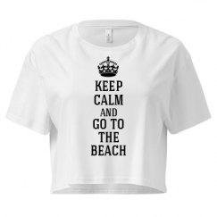 Ladies Festival Cali Crop Top Tee