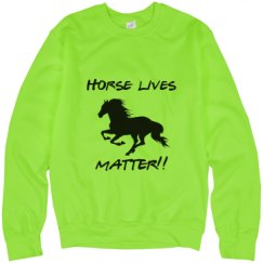 Unisex Neon Crewneck Sweatshirt