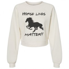 Women's Raglan Pullover Fleece