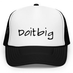 B&W custom hat