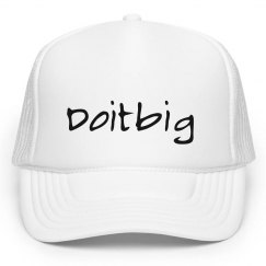 White custom hat