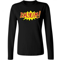 Ladies Relaxed Fit Basic Long Sleeve Tee