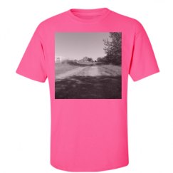 Unisex Ultra Cotton Safety Neon Crewneck Tee