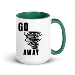 15oz Ceramic Mug with Color Inside