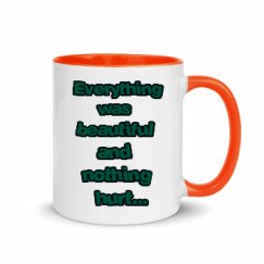 11oz Ceramic Mug with Color Inside