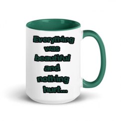 15oz Ceramic Mug with Color Inside