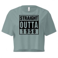 Ladies Festival Cali Crop Top Tee