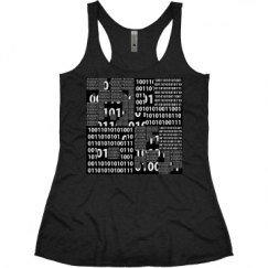 Ladies Slim Fit Super Soft Racerback Triblend Tank