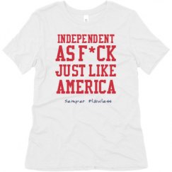 Ladies Relaxed Fit Super Soft Triblend Tee