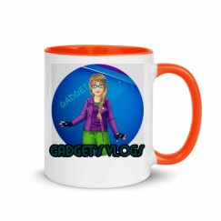 11oz Ceramic Mug with Color Inside