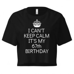 Ladies Festival Cali Crop Top Tee