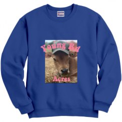 Unisex Film and Foil Crewneck Sweatshirt