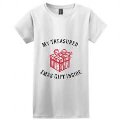 Christmas Maternity Top for Pregnant Wife