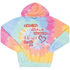 Unisex Tie-Dye Fleece Hoodie