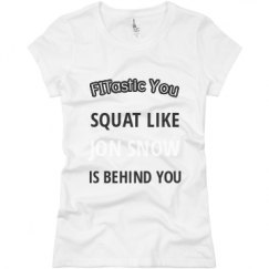 Ladies Slim Fit Basic Promo Jersey Tee