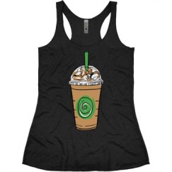 Ladies Slim Fit Super Soft Racerback Triblend Tank