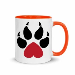 11oz Ceramic Mug with Color Inside