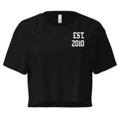 Ladies Festival Cali Crop Top Tee