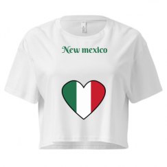 Ladies Festival Cali Crop Top Tee