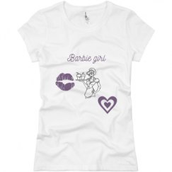 Ladies Slim Fit Basic Promo Jersey Tee