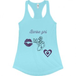 Ladies Slim Fit Racerback Tank Top
