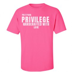 Unisex Ultra Cotton Safety Neon Crewneck Tee