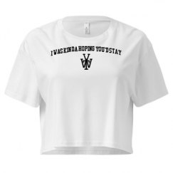 Ladies Festival Cali Crop Top Tee