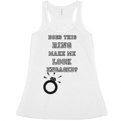 Ladies Flowy Racerback Tank