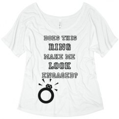 Ladies Flowy Slouchy Tee