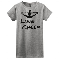 Love cheer jump tee