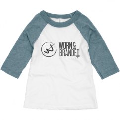 Toddler 3/4 Sleeve Raglan Tee