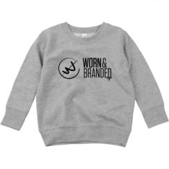 Toddler Crewneck Basic Promo Sweatshirt
