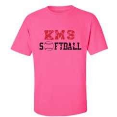 Unisex Ultra Cotton Safety Neon Crewneck Tee