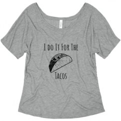 Ladies Flowy Slouchy Tee