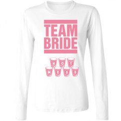 Ladies Relaxed Fit Basic Long Sleeve Tee