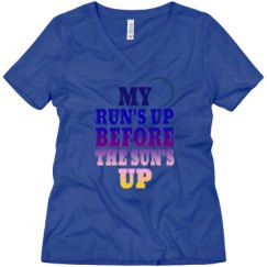 Ladies Relaxed Fit V-Neck Tee