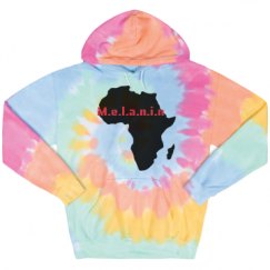 Unisex Tie-Dye Fleece Hoodie
