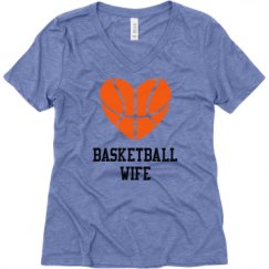 Ladies Relaxed Fit Super Soft Triblend V-Neck Tee