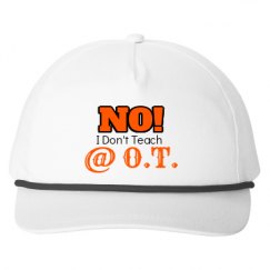 Snapback Five-Panel Rope Hat