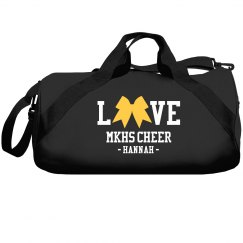 Love cheerleading bag