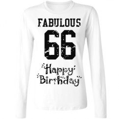 Ladies Relaxed Fit Basic Long Sleeve Tee