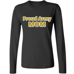 Ladies Relaxed Fit Basic Long Sleeve Tee
